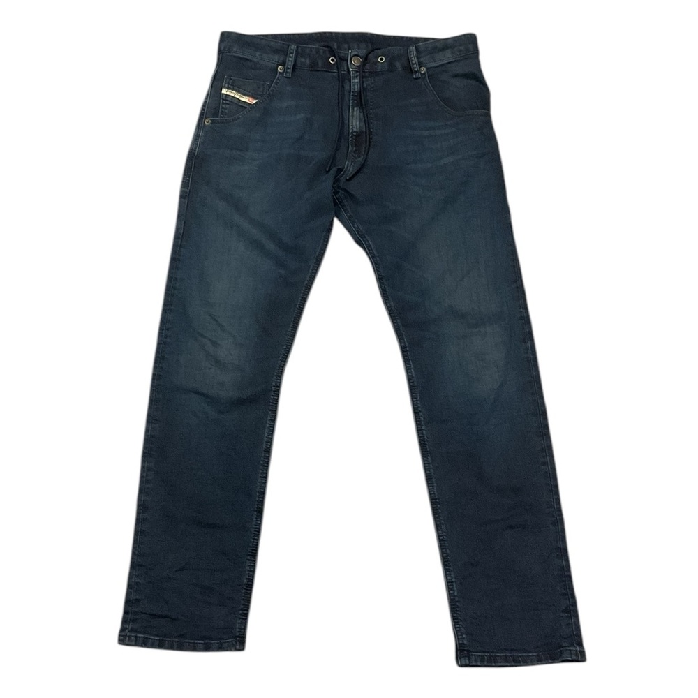 Diesel Krooley-Y-Ne Mens Dark Blue Slim Skinny Sweatpants
